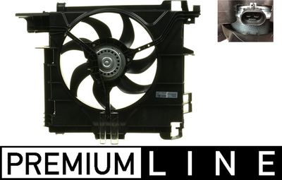 Вентилятор, охлаждение двигателя MAHLE CFF 211 000P