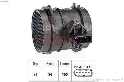 Расходомер воздуха EPS 1.991.499