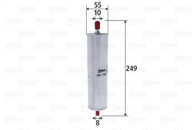 Топливный фильтр VALEO 587100