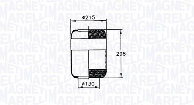 Pneimoatsperes spilvens, Pneimopiekare MAGNETI MARELLI 030607020035