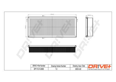 Воздушный фильтр Dr!ve+ DP1110.10.0800