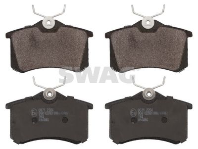 Комплект тормозных колодок, дисковый тормоз SWAG 30 91 6488