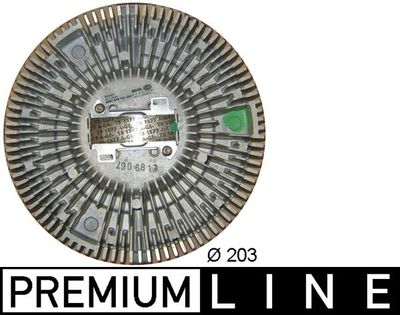 Sajūgs, Radiatora ventilators MAHLE CFC 35 000P