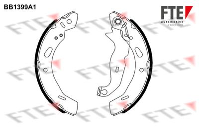 Комплект тормозных колодок FTE 9100134