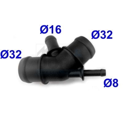 Dzesēšanas šķidruma flancis MEAT & DORIA 93131