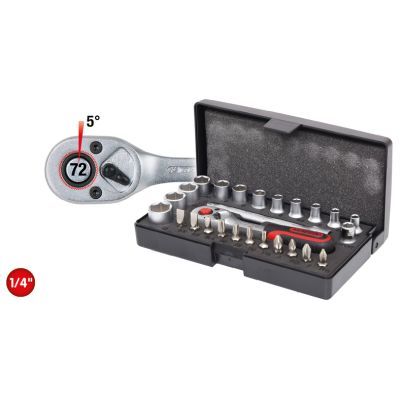 Muciņatslēgu komplekts KS TOOLS 917.0626