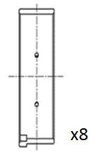 Шатунный подшипник FAI AutoParts BB2038-020