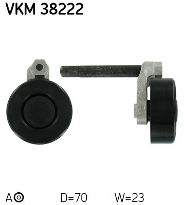 Siksnas spriegotājs, Ķīļsiksna SKF VKM 38222