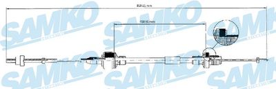 Trose, Sajūga pievads SAMKO C0128C