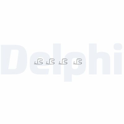 Piederumu komplekts, Disku bremžu uzlikas DELPHI LX0314
