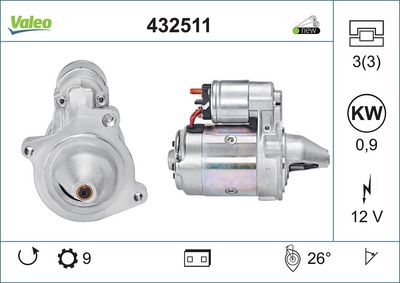 Starteris VALEO 432511