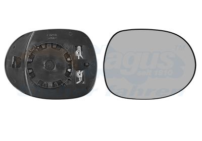 Spoguļstikls, Ārējais atpakaļskata spogulis VAN WEZEL 2580838