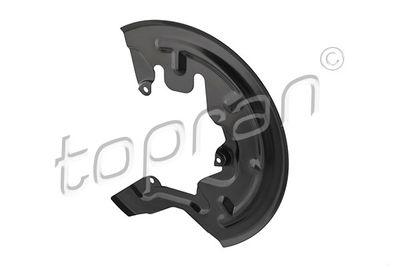 Отражатель, диск тормозного механизма TOPRAN 702 327