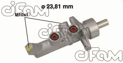 Galvenais bremžu cilindrs CIFAM 202-647