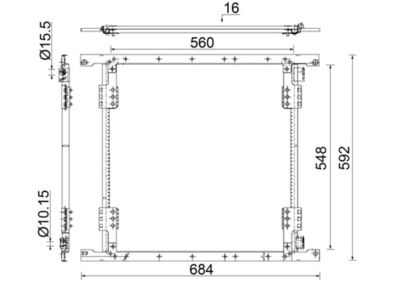 Kondensators, Gaisa kond. sistēma MAHLE AC 852 000S