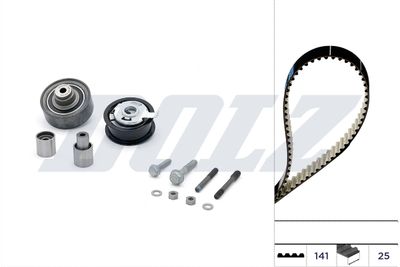 Комплект ремня ГРМ DOLZ SKD013