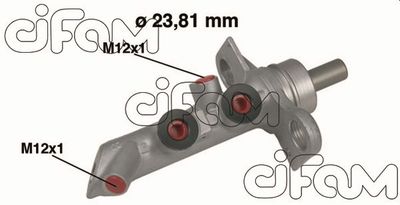 Galvenais bremžu cilindrs CIFAM 202-485
