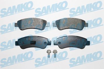 Комплект тормозных колодок, дисковый тормоз SAMKO 5SP1289