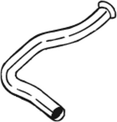 Труба выхлопного газа BOSAL 716-627