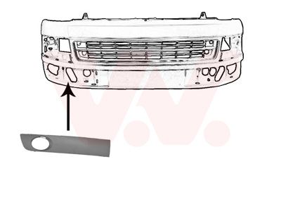 Ventilatora reste, Bampers VAN WEZEL 5790494