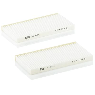 Filtrs, Salona telpas gaiss MANN-FILTER CU 2214-2