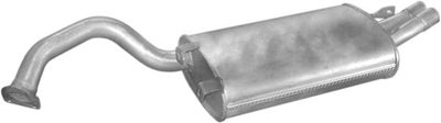 Глушитель выхлопных газов конечный POLMO 45.21
