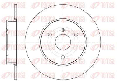 Тормозной диск REMSA 6617.00