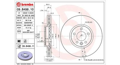 Тормозной диск MAGNETI MARELLI 360406125600