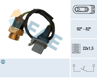 Termoslēdzis, Radiatora ventilators FAE 37510