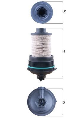 Топливный фильтр KNECHT KX 532