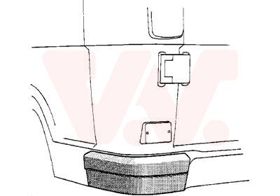 Bampers VAN WEZEL 3071533