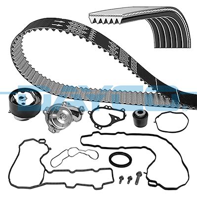 Ūdenssūknis + Zobsiksnas komplekts DAYCO KBIOWP140K1