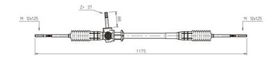 Stūres mehānisms GENERAL RICAMBI RV4013