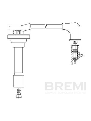 Провод зажигания BREMI 781/57