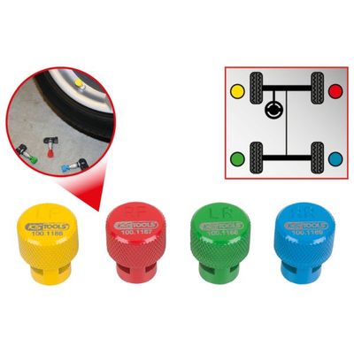 Vāciņš, Riepu ventilis KS TOOLS 100.1185