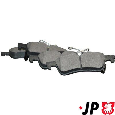 Комплект тормозных колодок, дисковый тормоз JP GROUP 4863700710