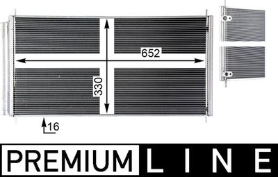 Конденсатор, кондиционер MAHLE AC 799 000P