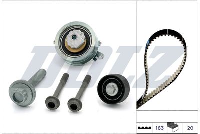 Комплект ремня ГРМ DOLZ SKD255