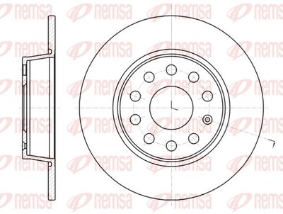 Bremžu diski REMSA 61340.00
