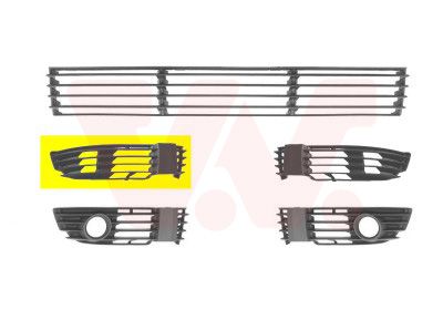 Ventilatora reste, Bampers VAN WEZEL 5837592