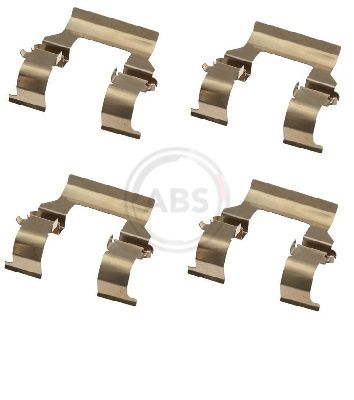 Комплектующие, колодки дискового тормоза A.B.S. 1279Q