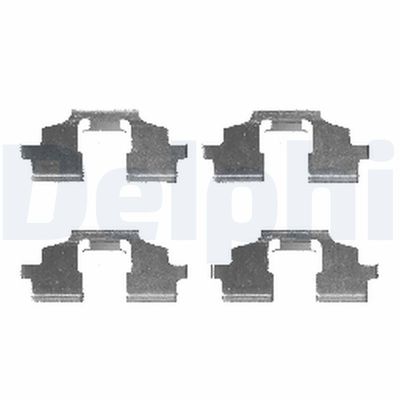 Piederumu komplekts, Disku bremžu uzlikas DELPHI LX0419