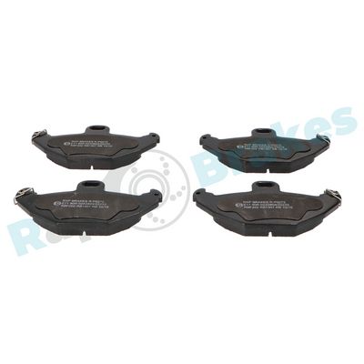 Bremžu uzliku kompl., Disku bremzes RAP BRAKES R-P0272