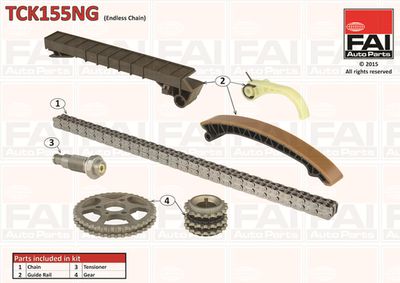 Mootori keti komplekt FAI AUTOPARTS TCK155NG
