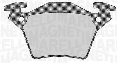 Bremžu uzliku kompl., Disku bremzes MAGNETI MARELLI 363916060328