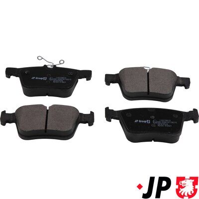 Bremžu uzliku kompl., Disku bremzes JP GROUP 1163708610