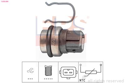 Датчик, температура охлаждающей жидкости EPS 1.830.086