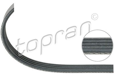 Ķīļrievu siksna TOPRAN 407 917