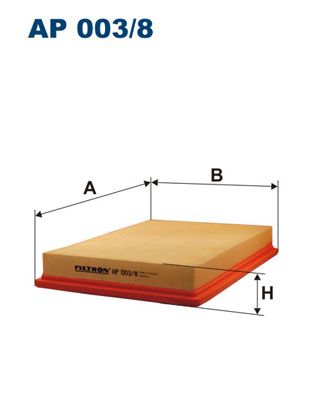 Воздушный фильтр FILTRON AP 003/8