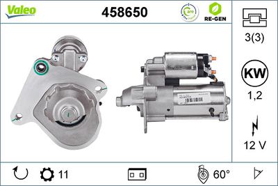 Starteris VALEO 458650